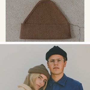 James Street Co. Adult cotton Walnut beanie